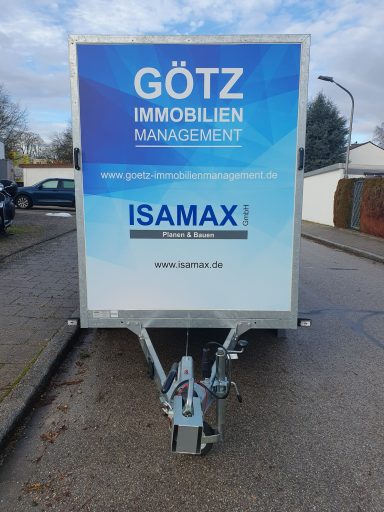 ISAMAX - Werbeanhänger