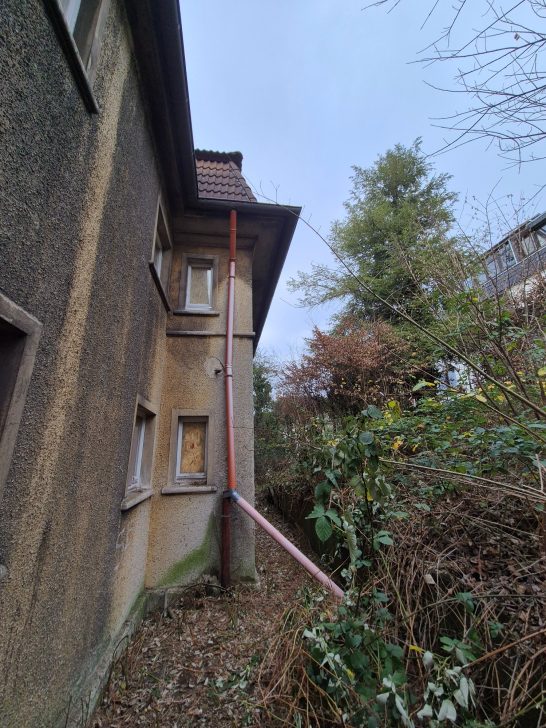 Denkmalobjekt - Sicherungsmaßnahmen gegen Witterung